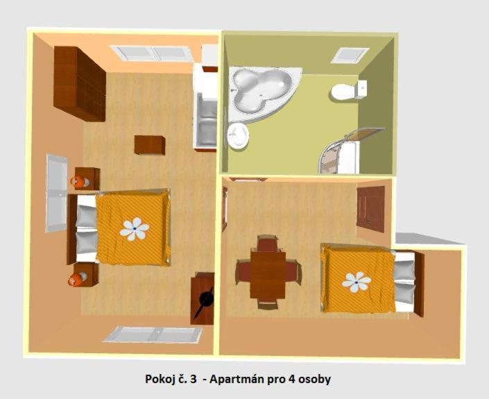 Cerny Kocour Apart Hotel Sarovy Экстерьер фото