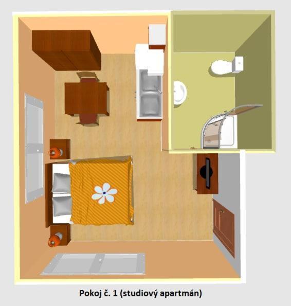 Cerny Kocour Apart Hotel Sarovy Экстерьер фото